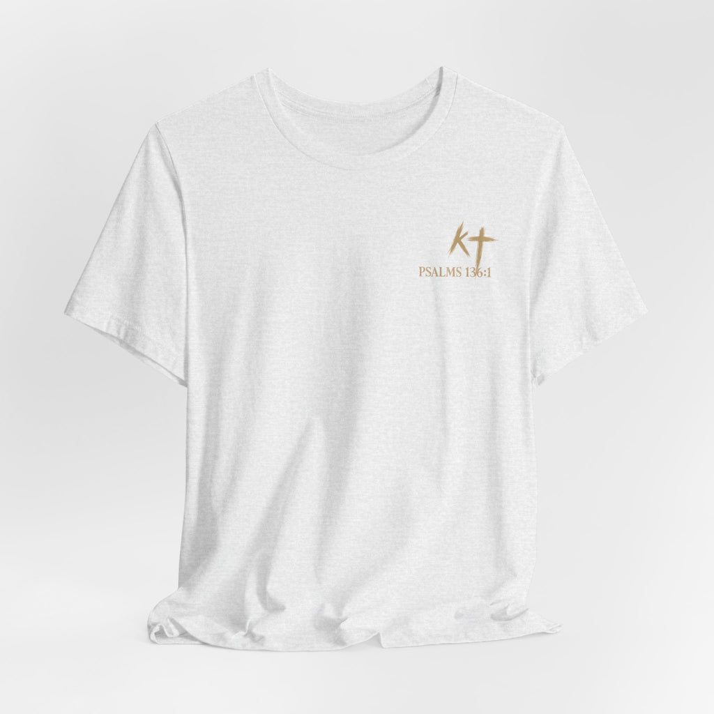 Nothing But the Blood of Jesus Tee — Christian Faith T‑Shirt with Crown of Thorns & Roses
