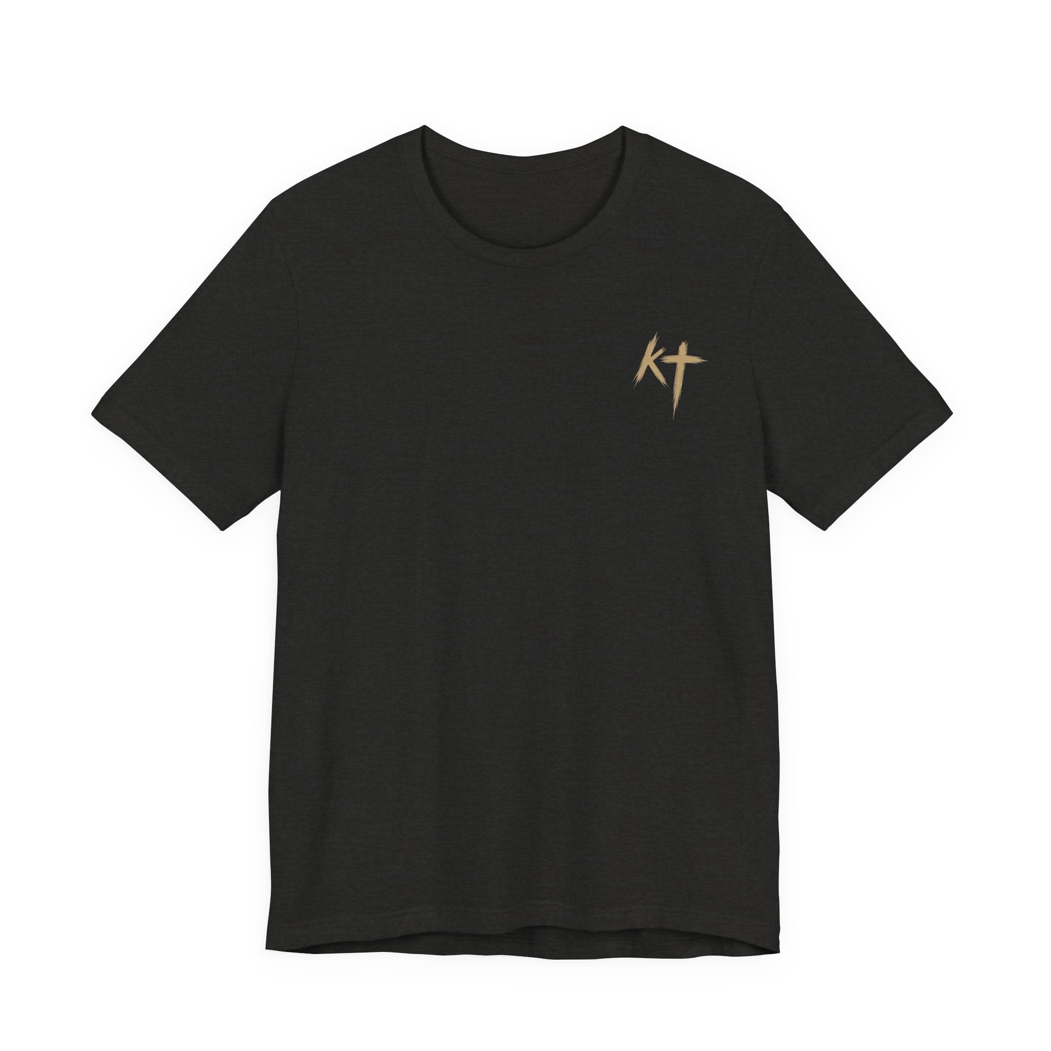 Christian Cross Reflection Tee — 'I Will Be With You' Inspirational T-Shirt