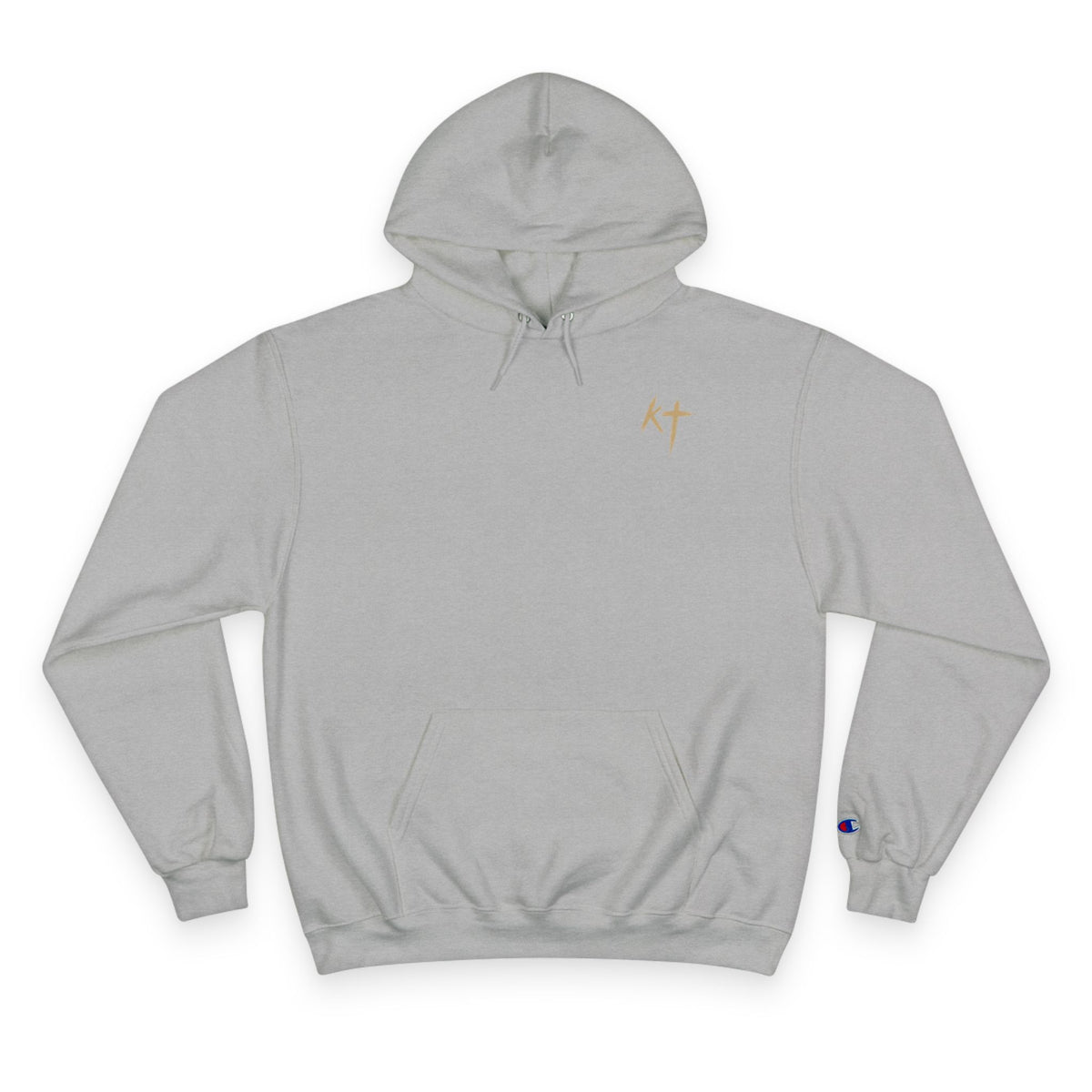 Champion Hoodie — Gold Wings Cross Graphic Hoodie