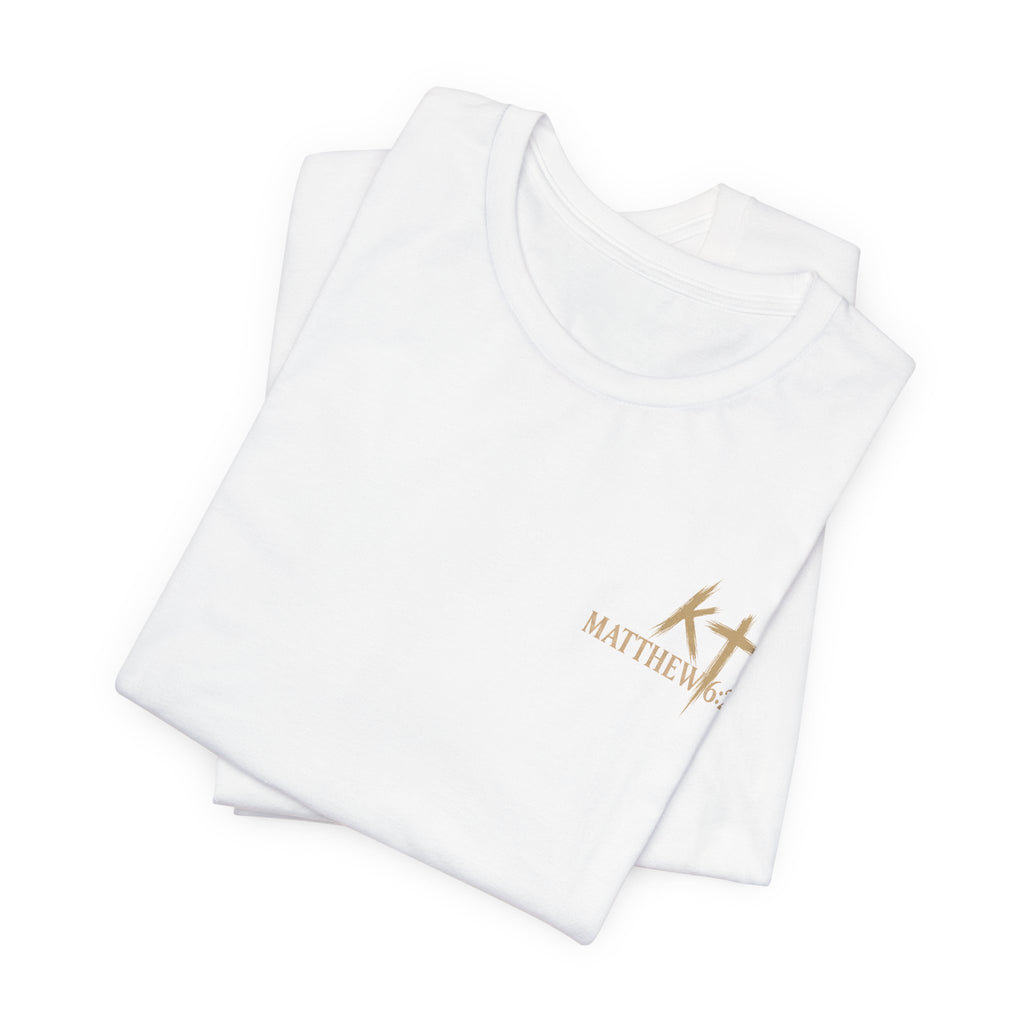 Kingdom & Tempted Christian Tee — Matthew 6:26 Inspirational T‑Shirt