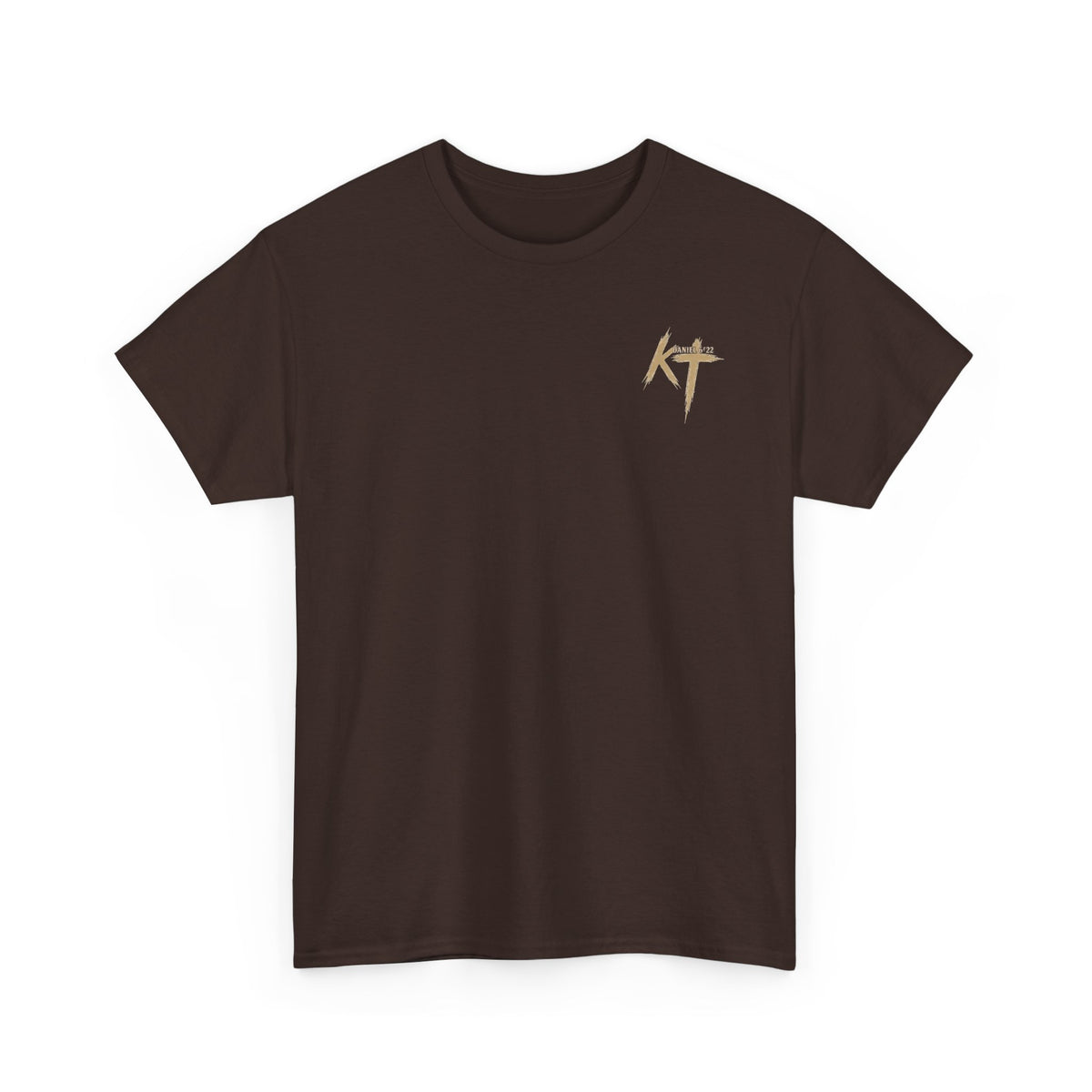 Pray With Faith Tee — Lion & Cross Christian Graphic T-Shirt