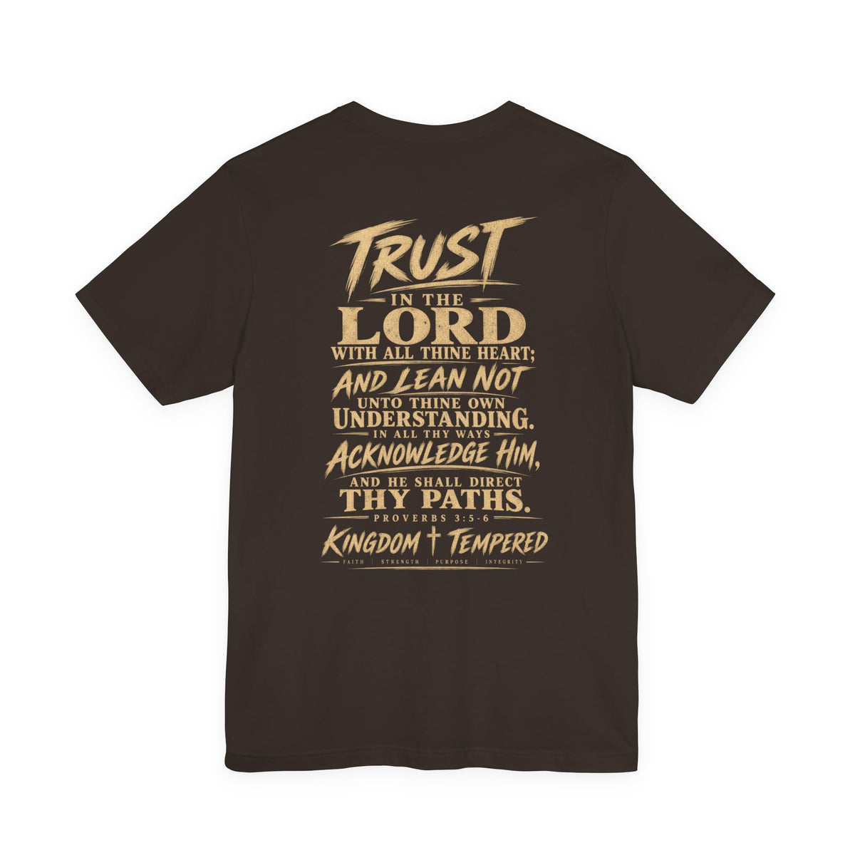 Faith T‑Shirt — "Trust in the Lord" Scripture Tee