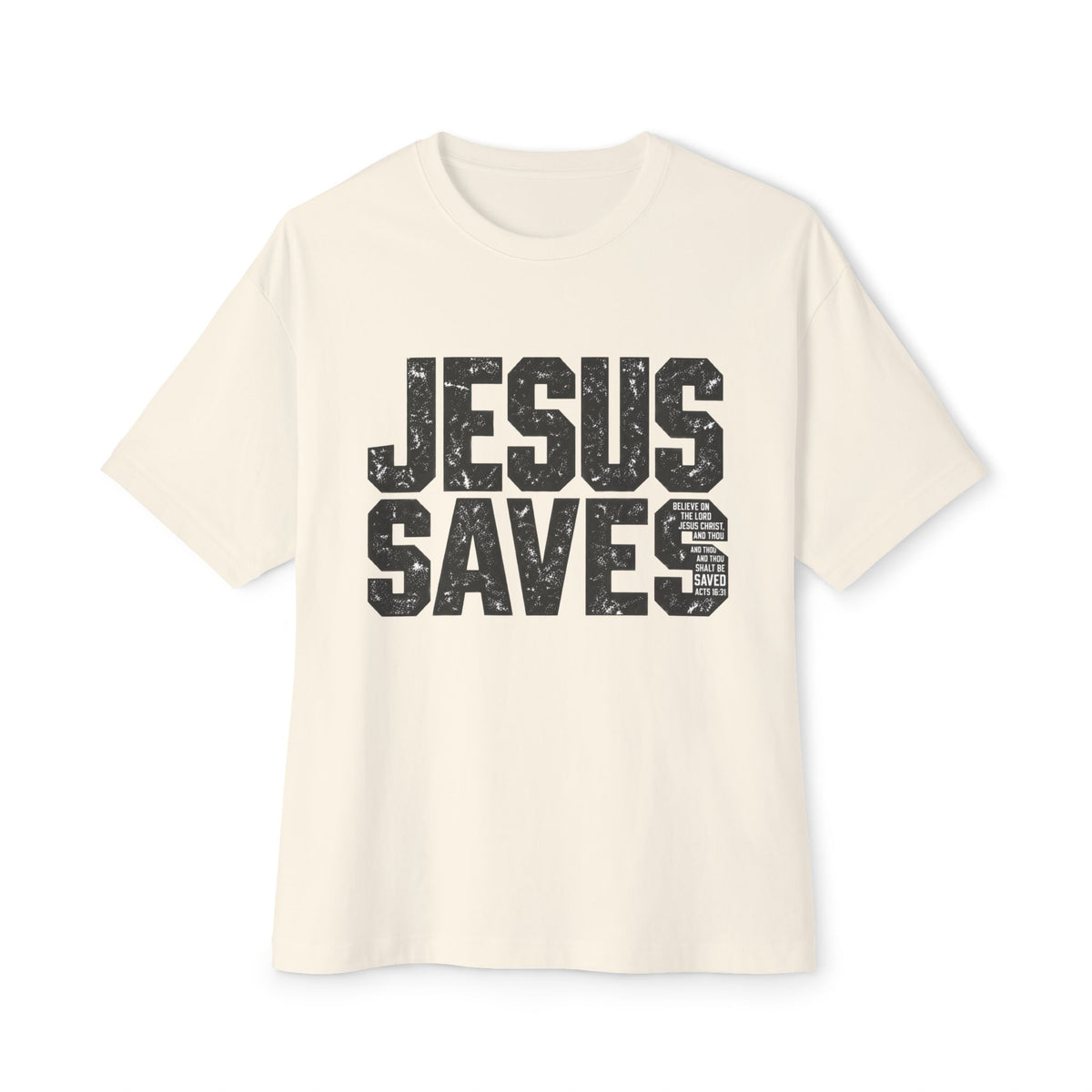 Jesus Saves Boxy Tee