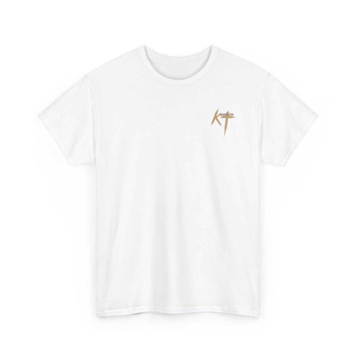 Pray With Faith Tee — Lion & Cross Christian Graphic T-Shirt