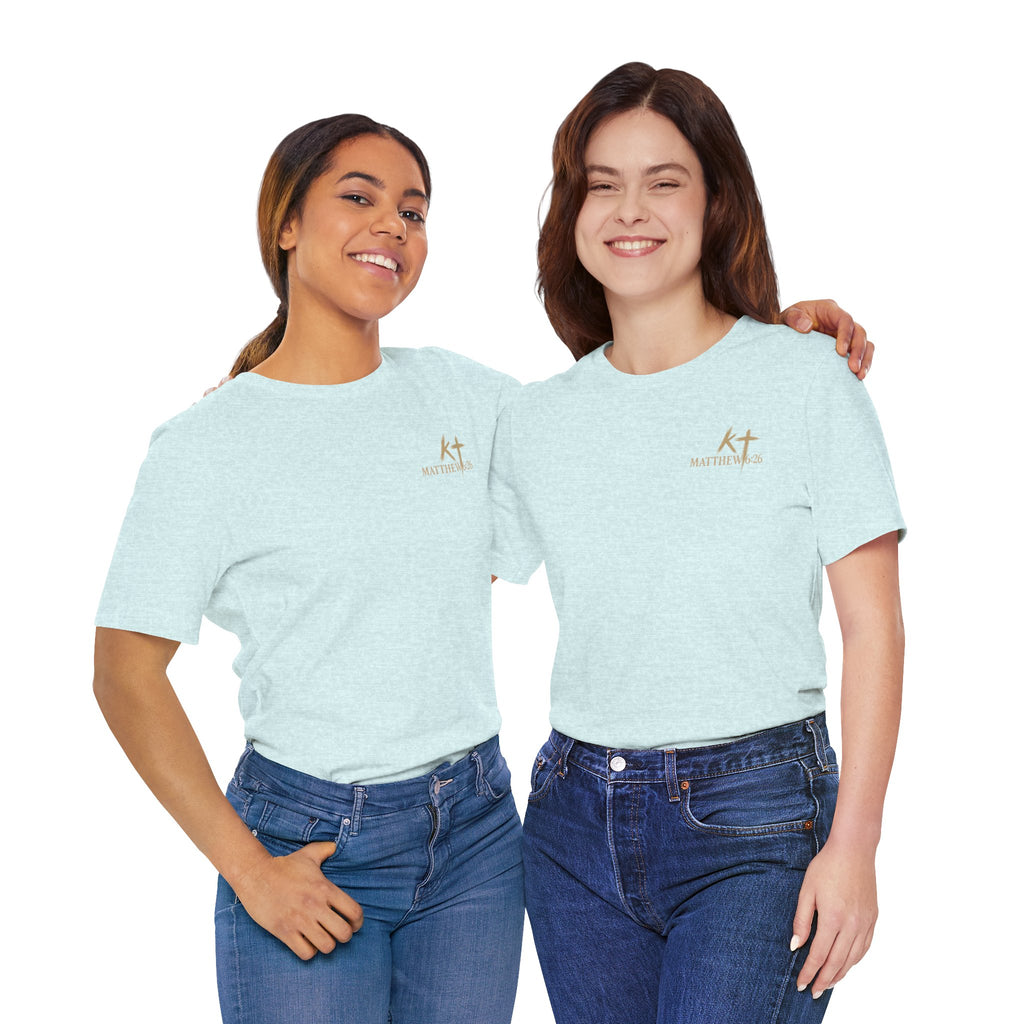 Kingdom & Tempted Christian Tee — Matthew 6:26 Inspirational T‑Shirt