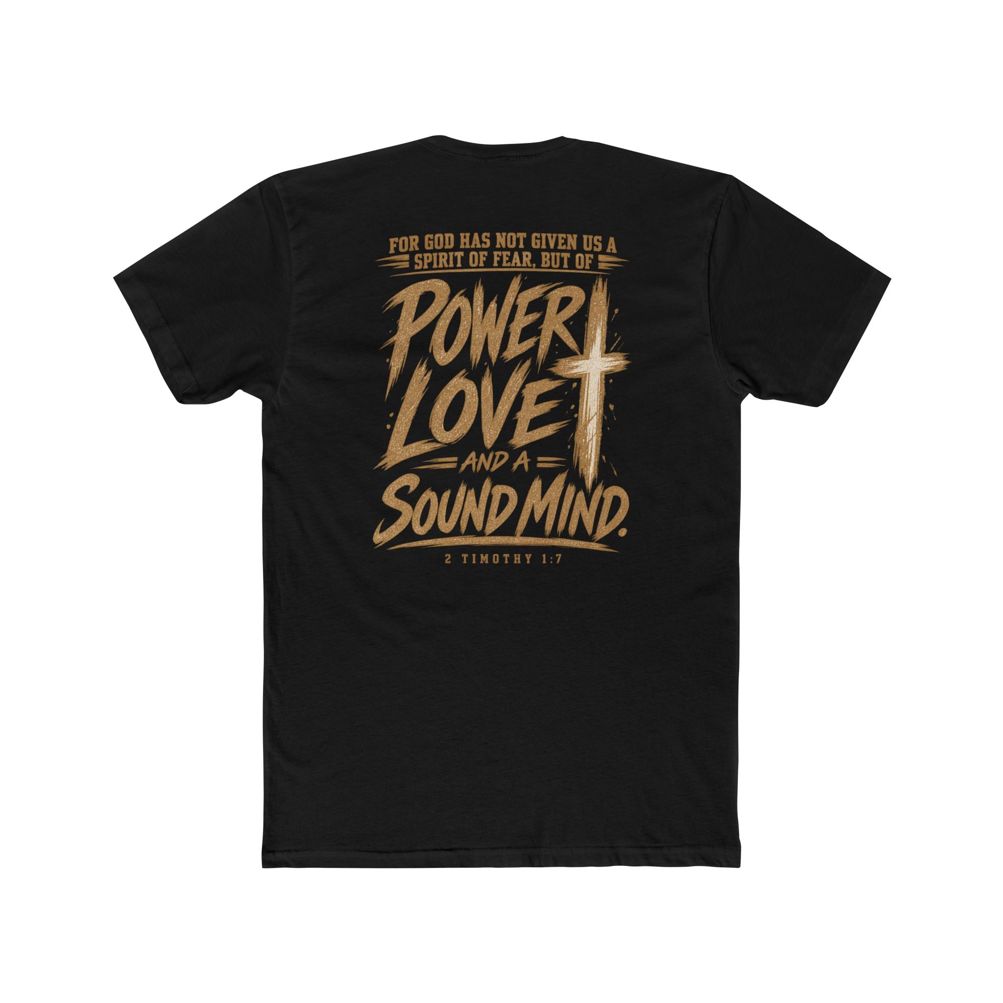 Power, Love & Sound Mind Tee — Inspirational Christian Quote T-Shirt