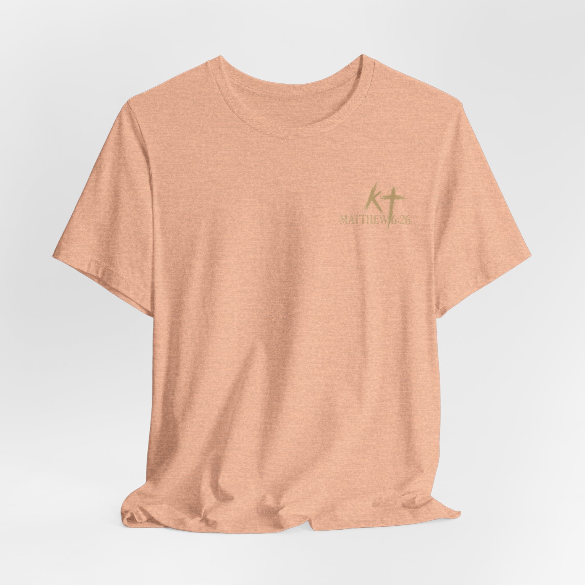 Kingdom & Tempted Christian Tee — Matthew 6:26 Inspirational T‑Shirt