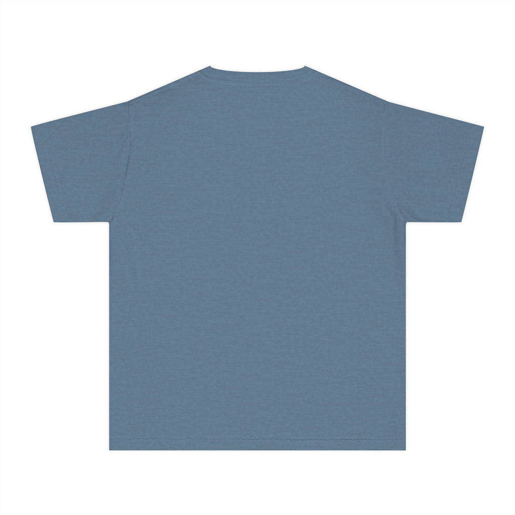 Youth Adventure Tee — “Samuel 1:47 I Must Stay True to the Lord” Biblical David and Goliath Graphic