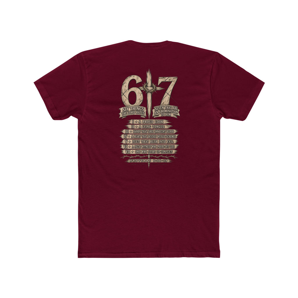 6•7 Cross Sword Vintage Graphic Tee — Providence Youth Ministry Shirt