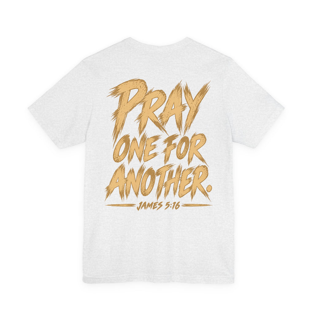 Prayer T‑Shirt - "Need Prayer? Stop Me." | Pray One for Another Christian Tee