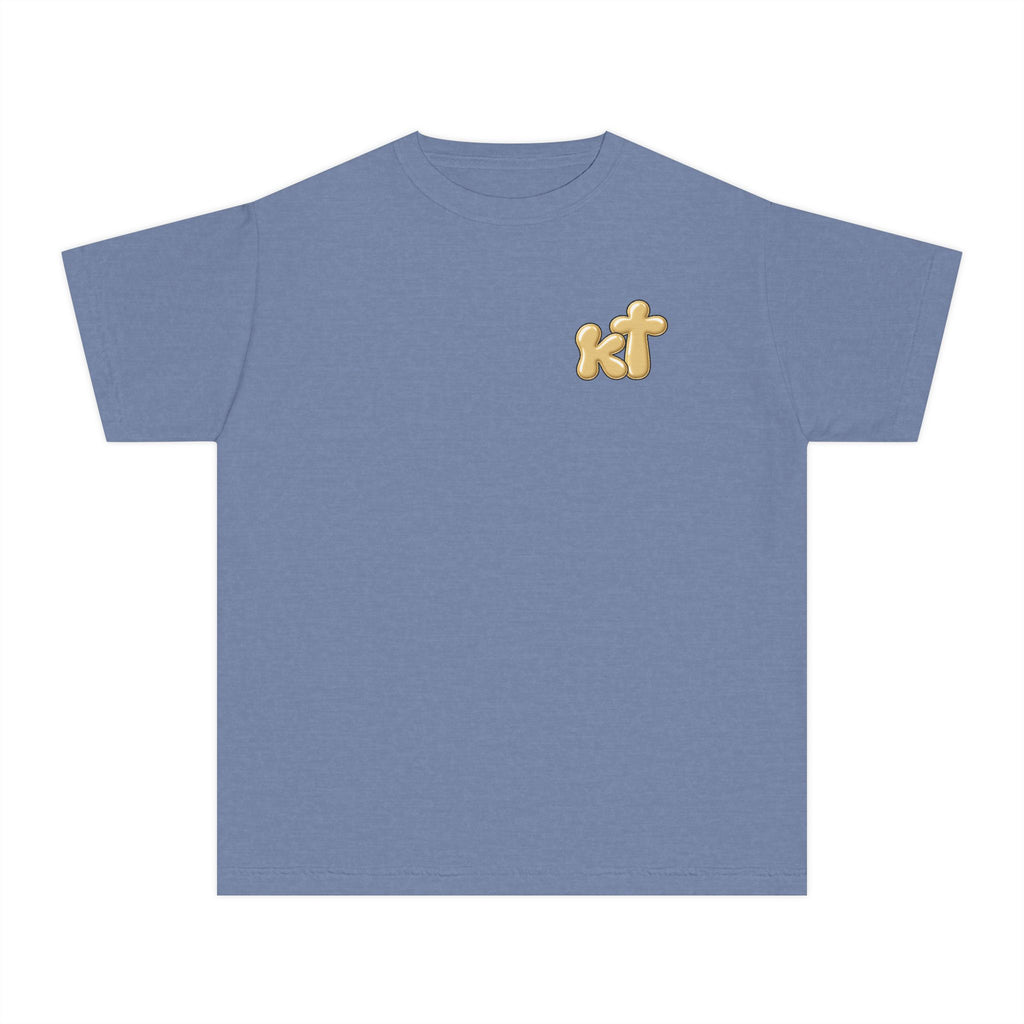 Youth Tee — "Your Faith Can Move Mountains" Mountain Graphic Christian Shirt