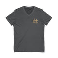 With God All Things Are Possible V-Neck T-Shirt — Christian Faith Inspirational Tee