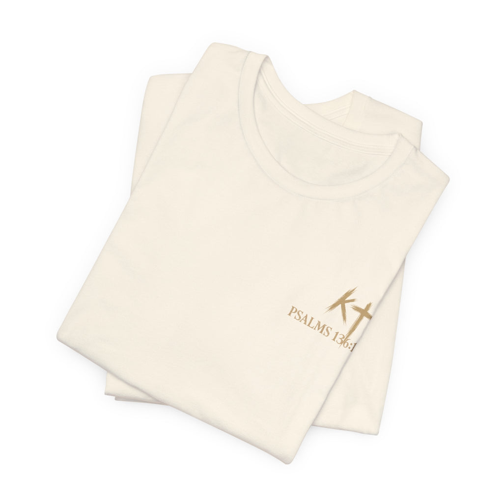 Nothing But the Blood of Jesus Tee — Christian Faith T‑Shirt with Crown of Thorns & Roses