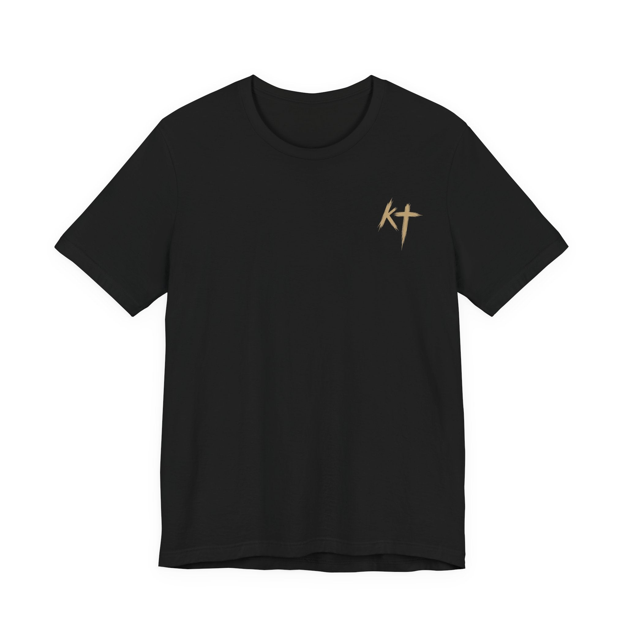 Christian Cross Reflection Tee — 'I Will Be With You' Inspirational T-Shirt