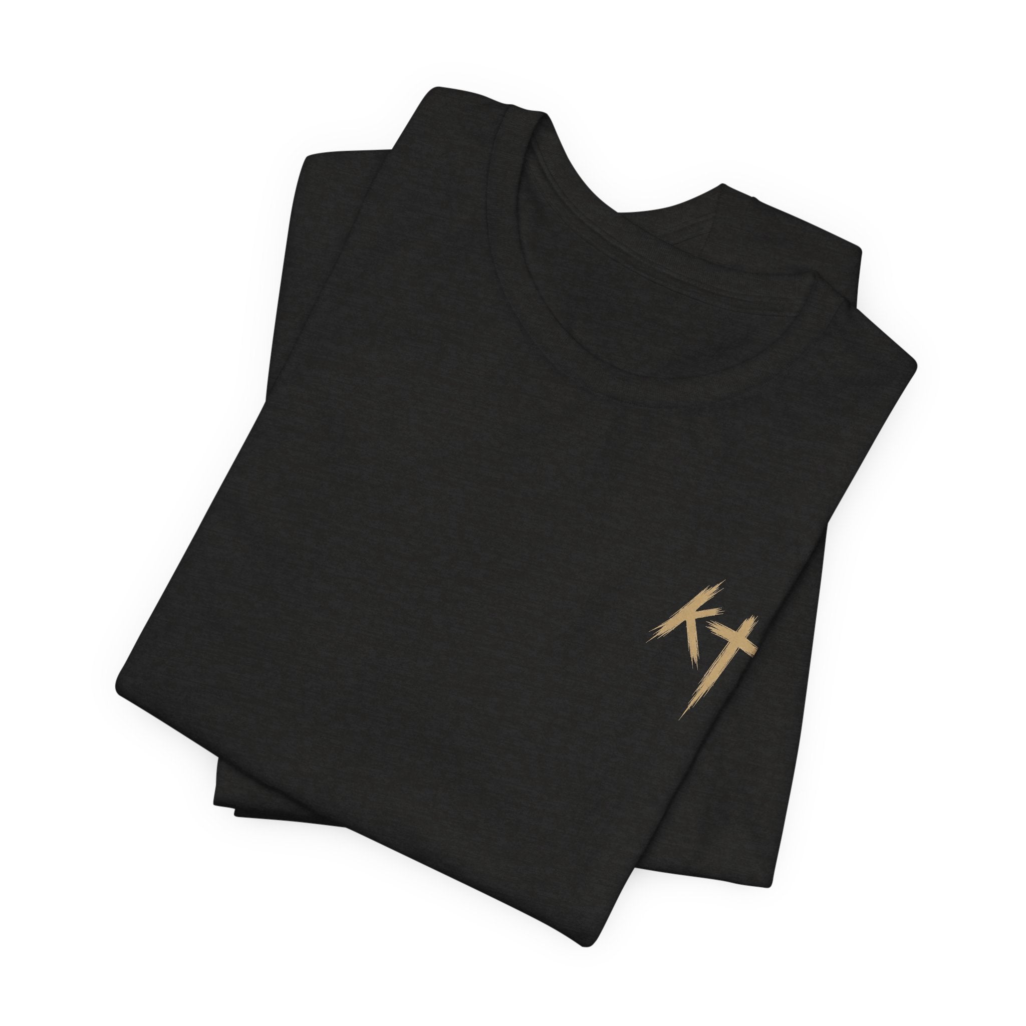 Christian Cross Reflection Tee — 'I Will Be With You' Inspirational T-Shirt
