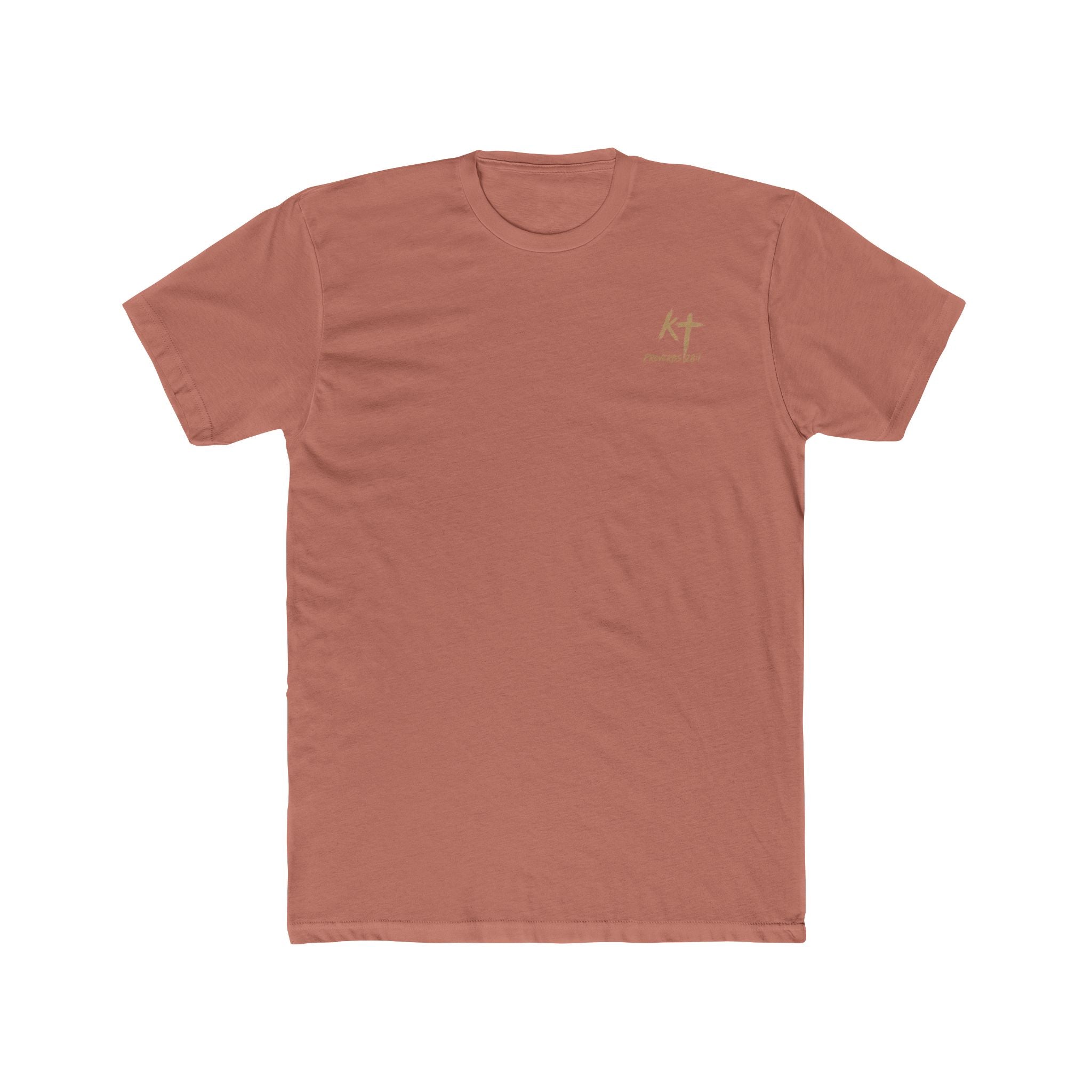 Lion Graphic Tee — "Bold as a Lion" Inspirational Christian Tee (Kingdom-Tempered) — Proverbs 28:1