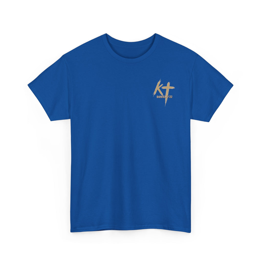 Pray With Faith Tee — Lion & Cross Christian Graphic T-Shirt