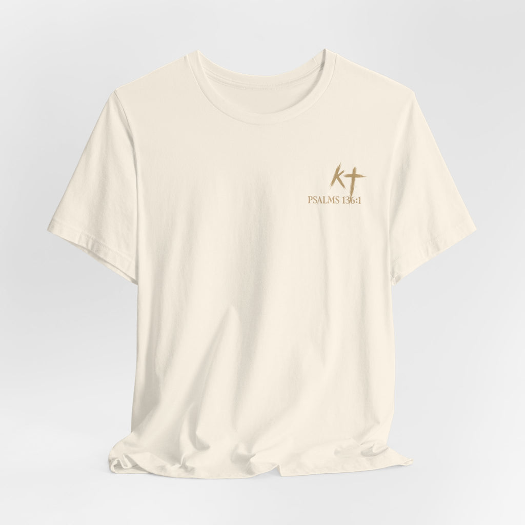Nothing But the Blood of Jesus Tee — Christian Faith T‑Shirt with Crown of Thorns & Roses