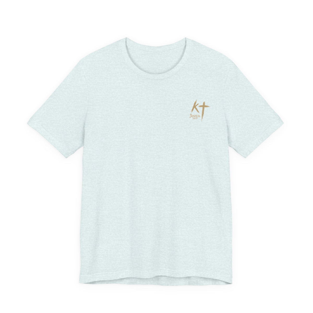 Christian Faith T-Shirt — “As For Me and My House” Family Scripture Tee