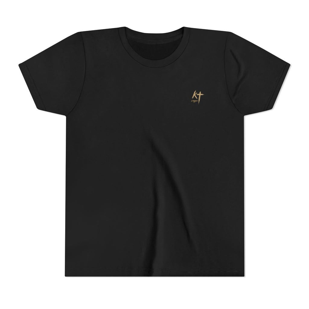 Youth Tee — “Power, Love, Sound Mind” Christian Graphic Tee