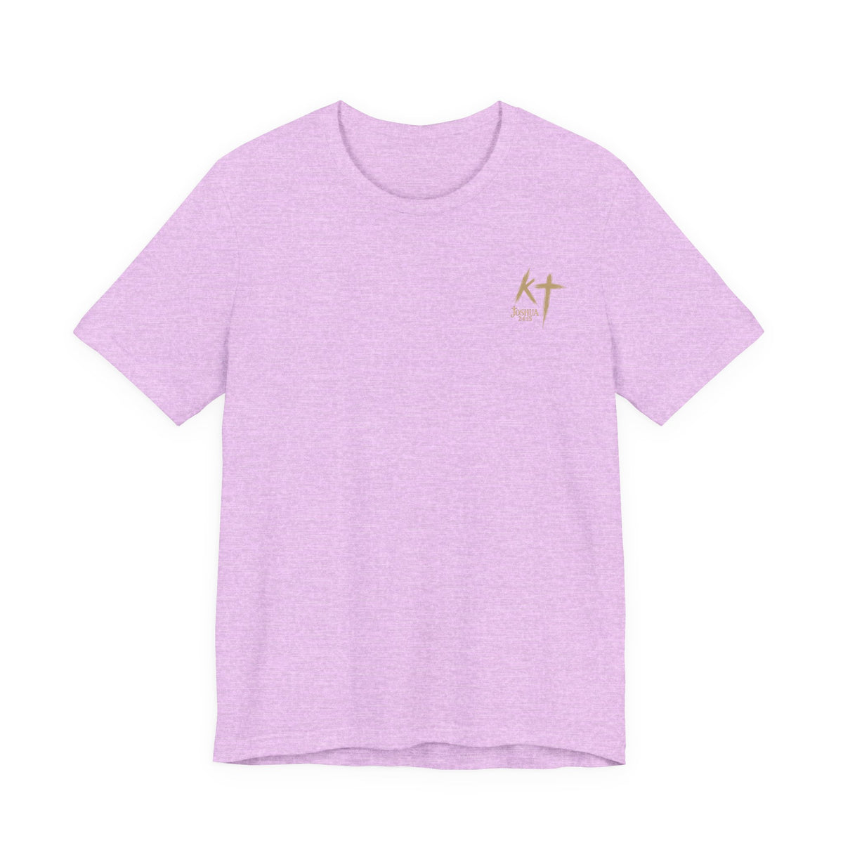 Christian Faith T-Shirt — “As For Me and My House” Family Scripture Tee