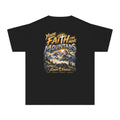 Youth Tee — "Your Faith Can Move Mountains" Mountain Graphic Christian Shirt