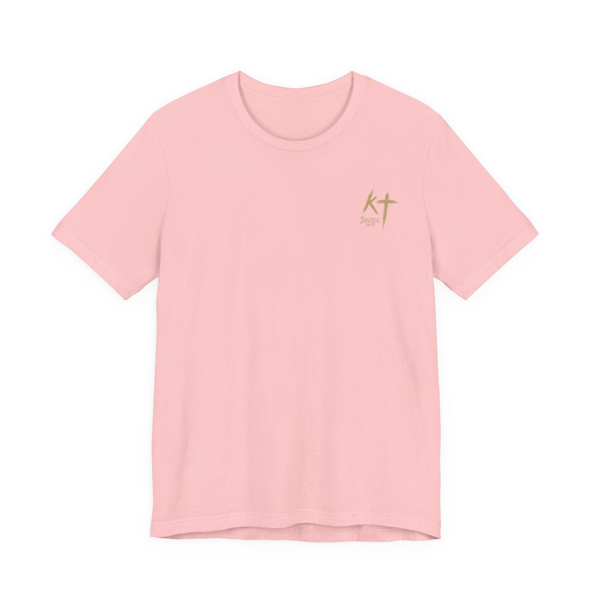 Christian Faith T-Shirt — “As For Me and My House” Family Scripture Tee