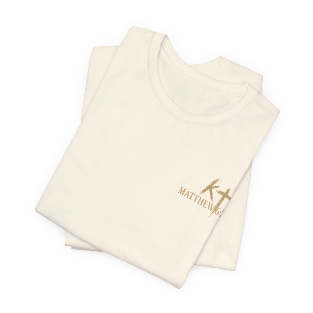 Kingdom & Tempted Christian Tee — Matthew 6:26 Inspirational T‑Shirt