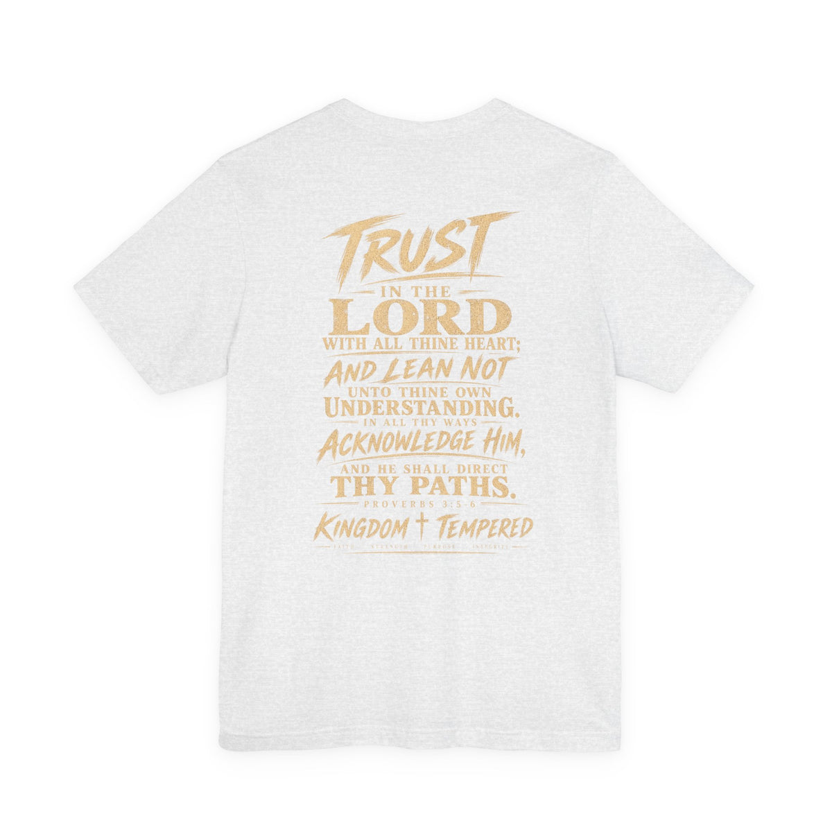 Faith T‑Shirt — "Trust in the Lord" Scripture Tee