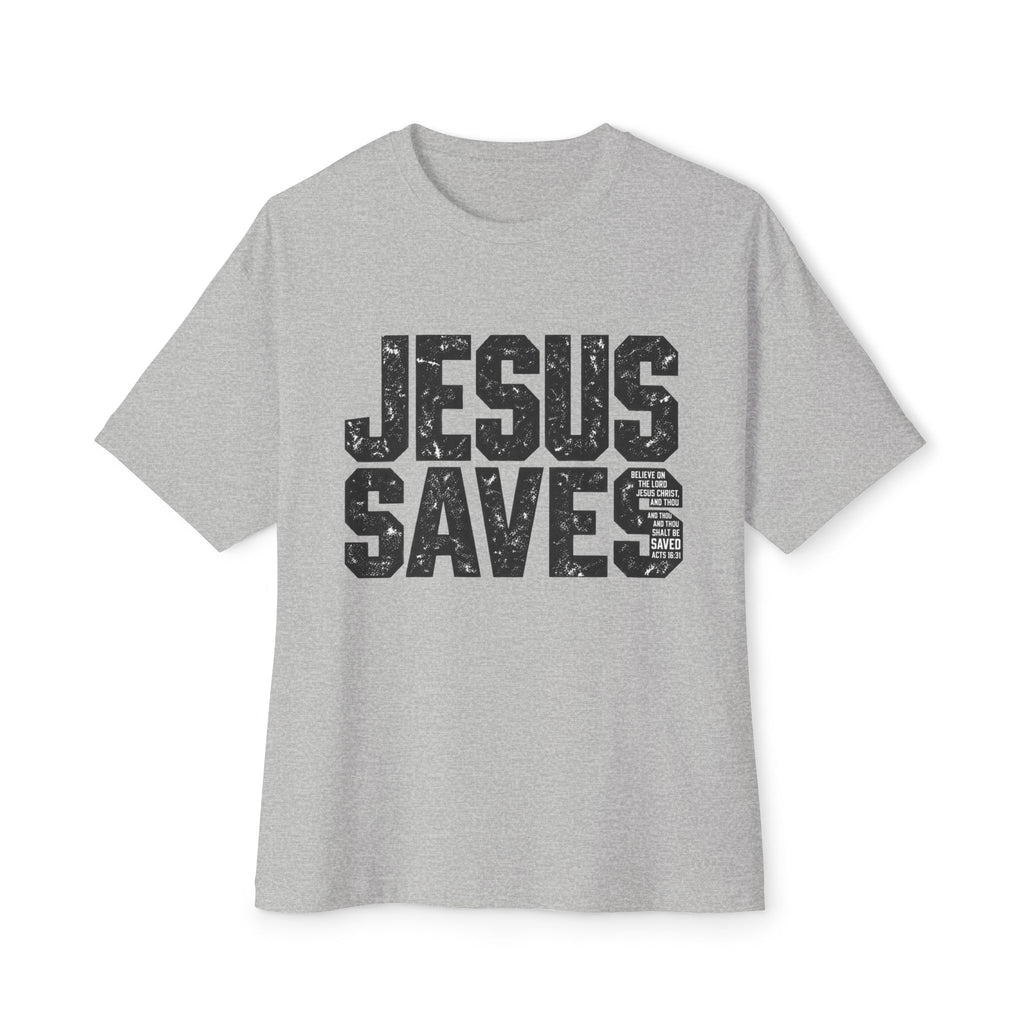 Jesus Saves Boxy Tee