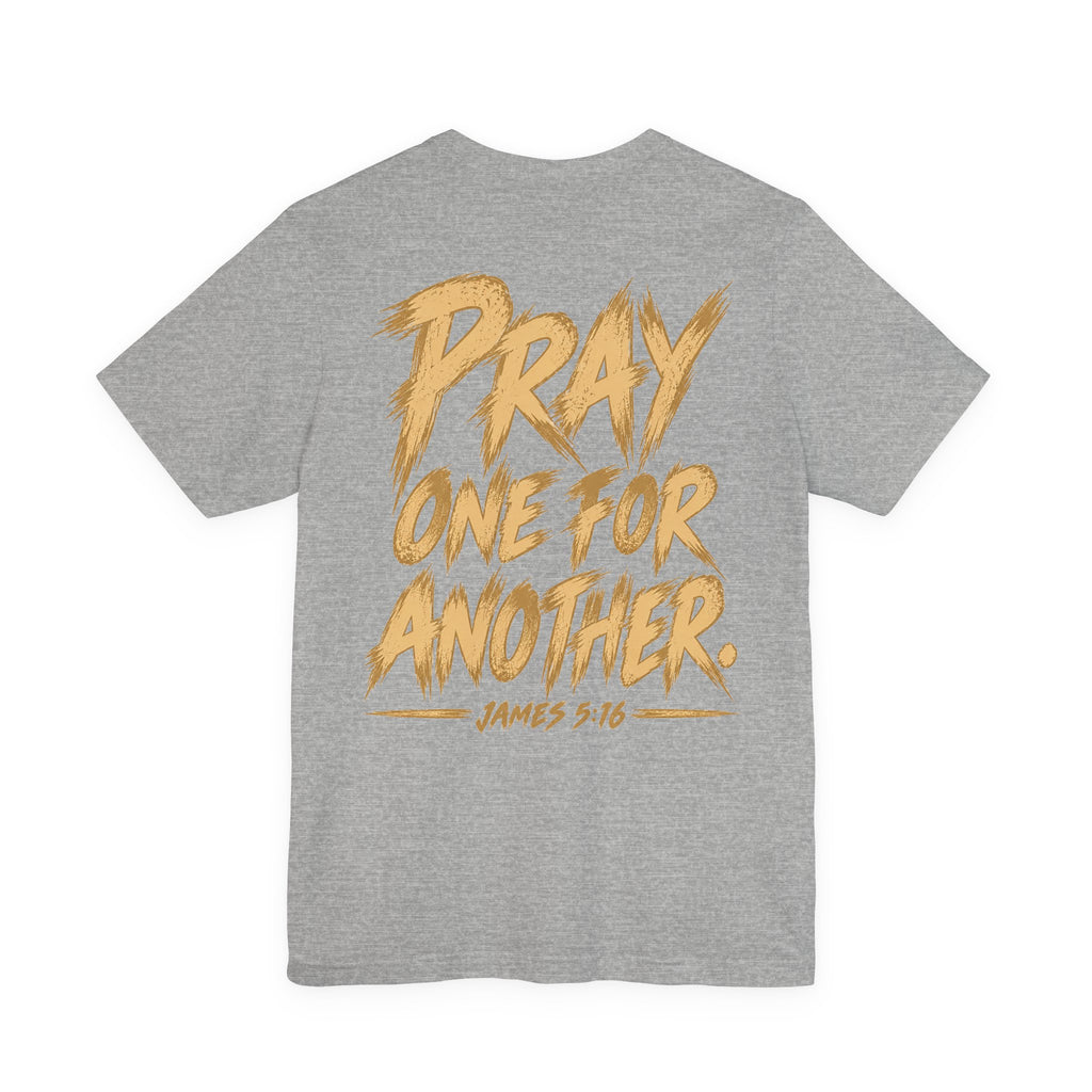 Prayer T‑Shirt - "Need Prayer? Stop Me." | Pray One for Another Christian Tee