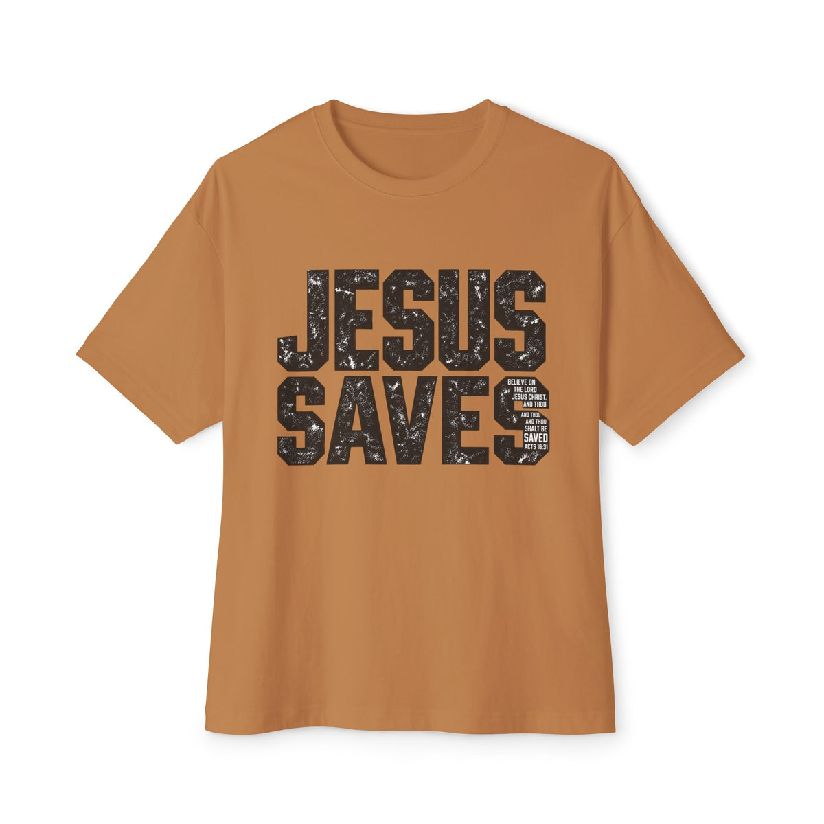 Jesus Saves Boxy Tee