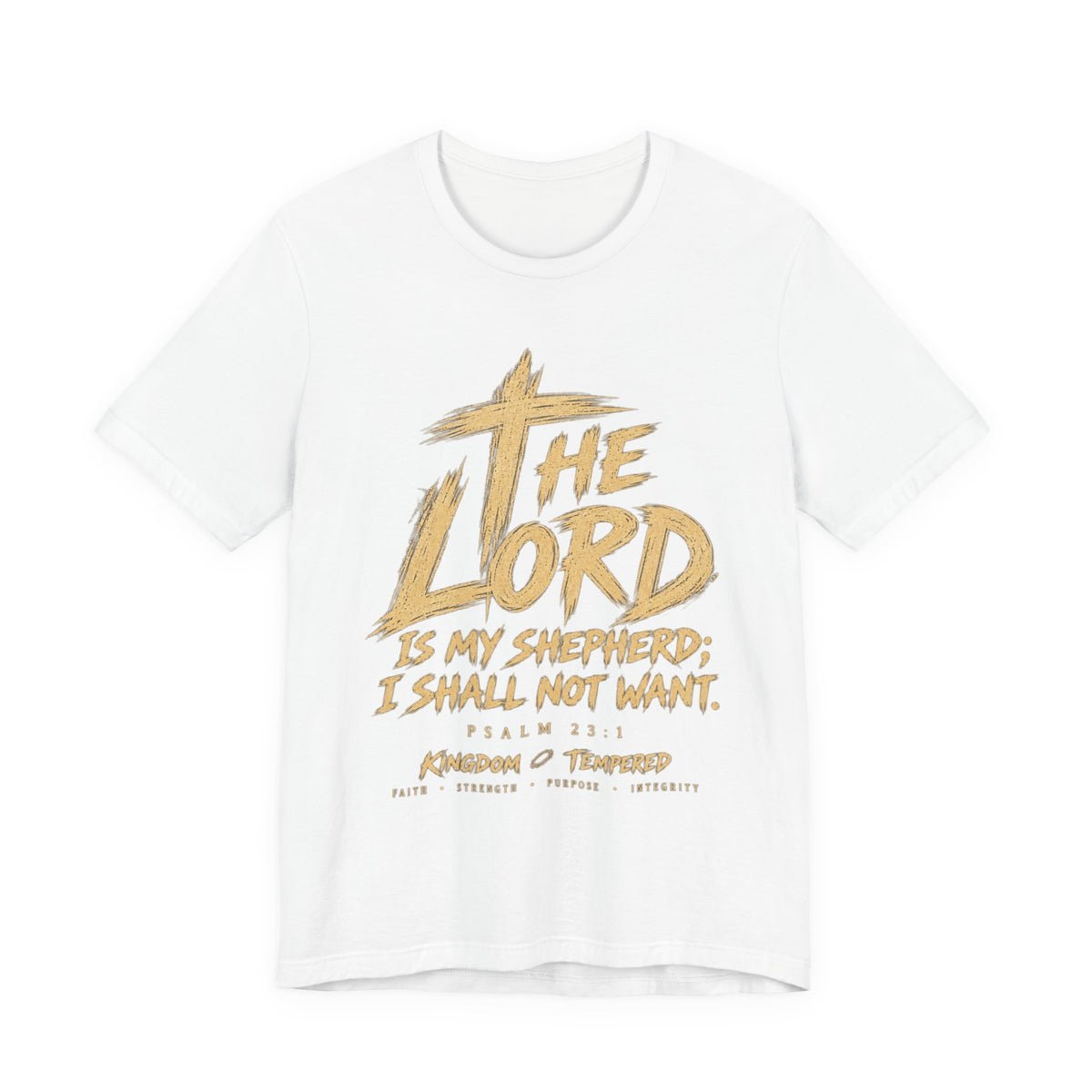 The Lord Is My Shepherd T-Shirt — Psalm 23 Faith Tee