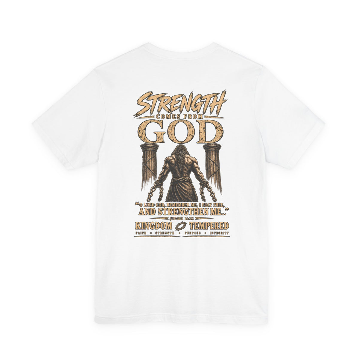 Samson my strength comes fromGOD