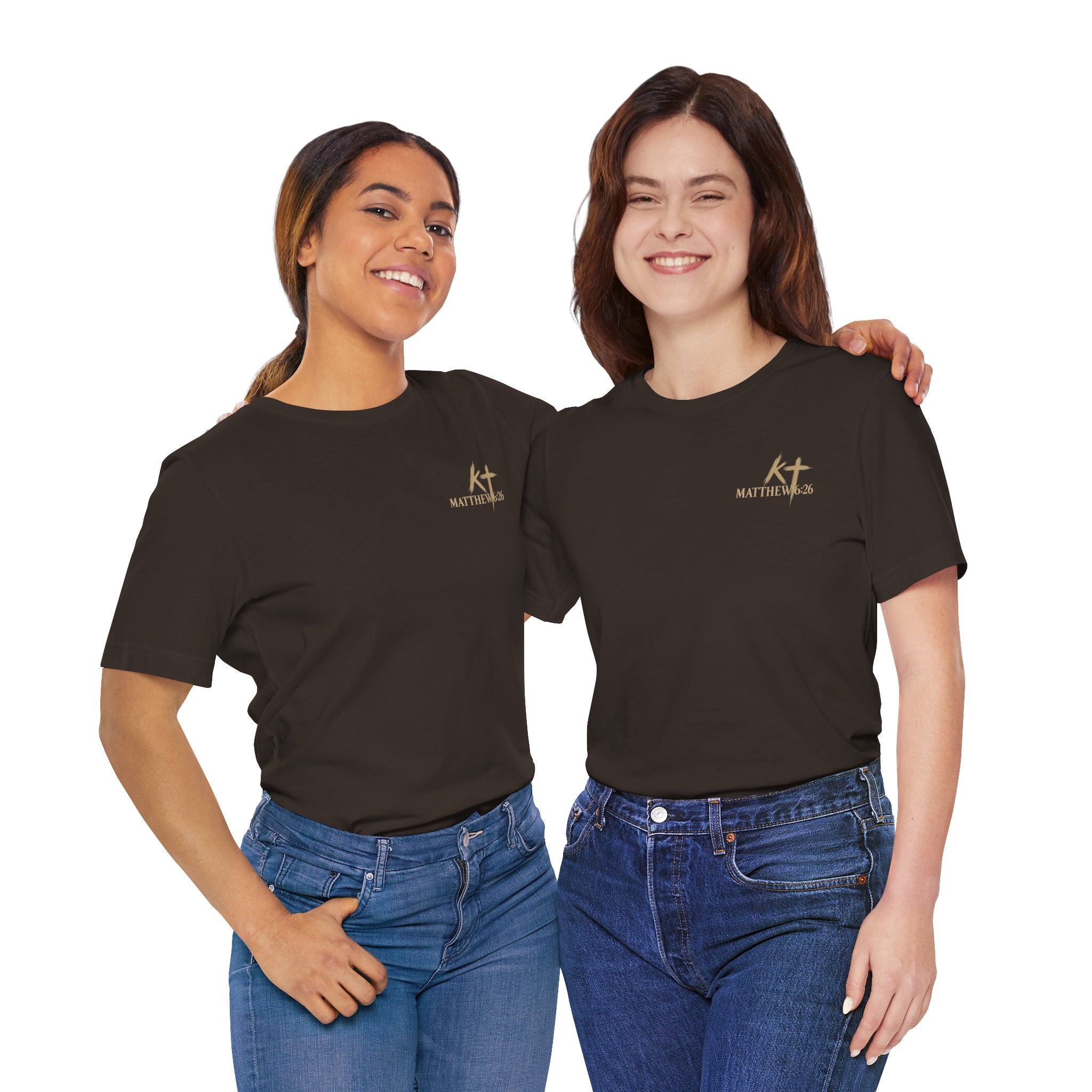 Kingdom & Tempted Christian Tee — Matthew 6:26 Inspirational T‑Shirt