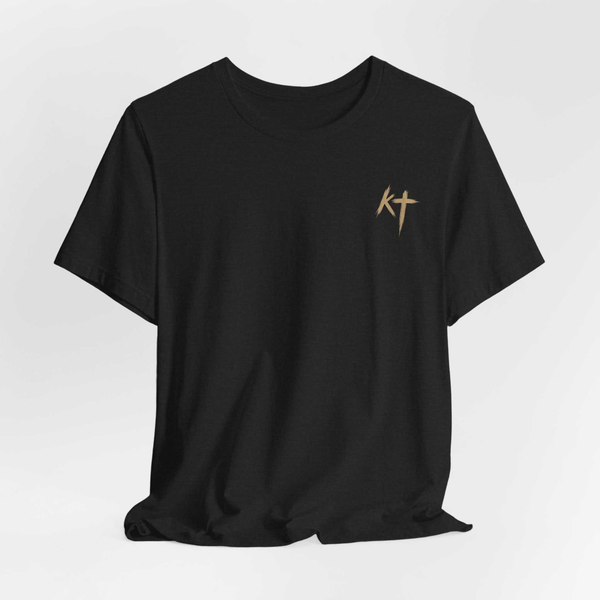 Christian Wings Cross T‑Shirt — 'They That Wait Upon the Lord' Inspirational Tee