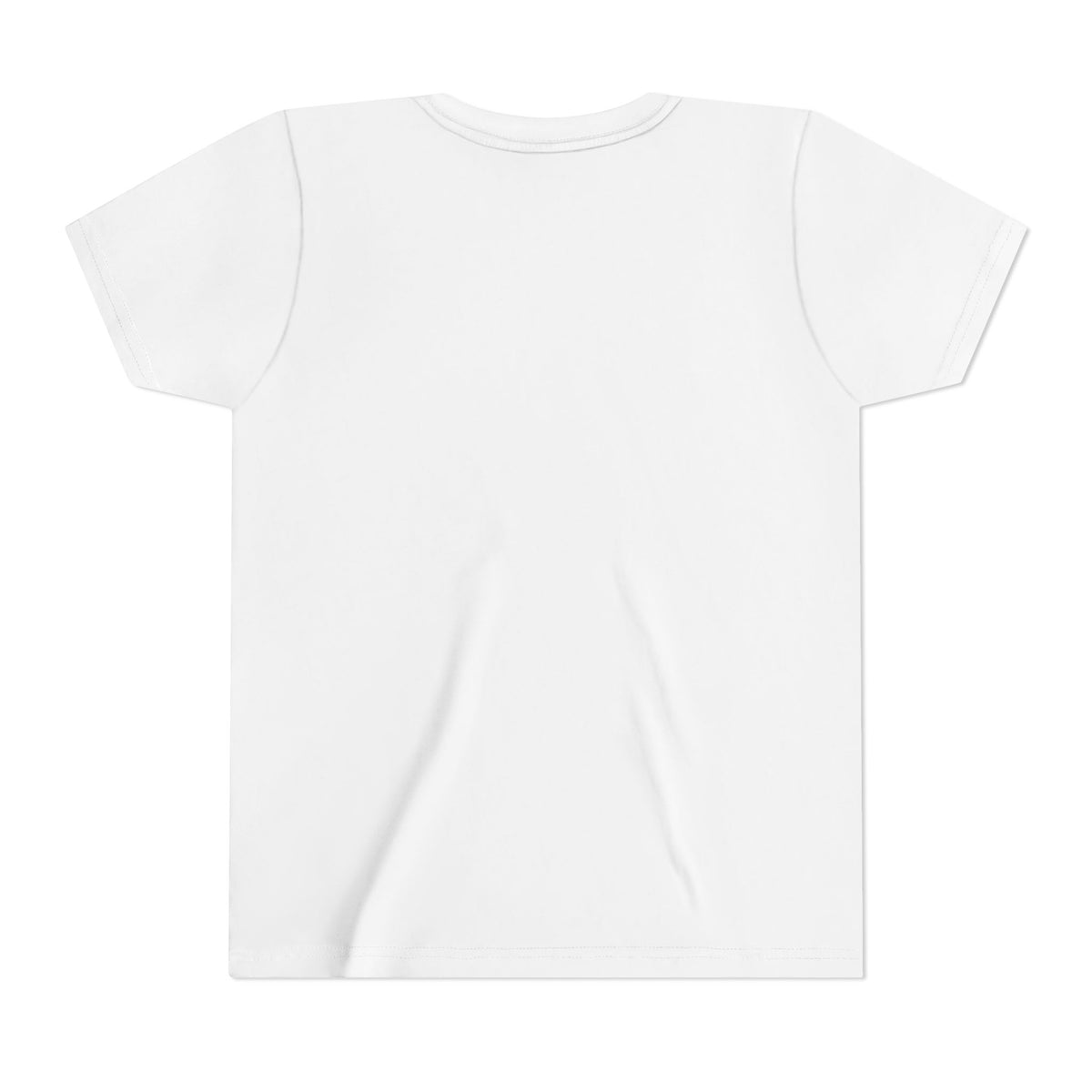 Youth Tee — Shark Graphic "When You Pass Through the Waters I Will Be With Thee" Bible Verse