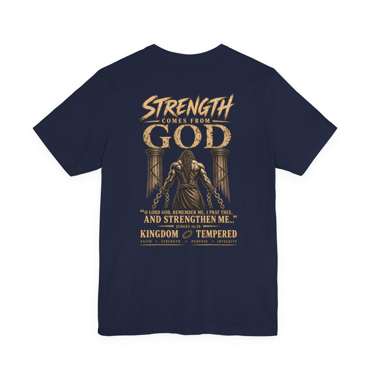 Samson my strength comes fromGOD
