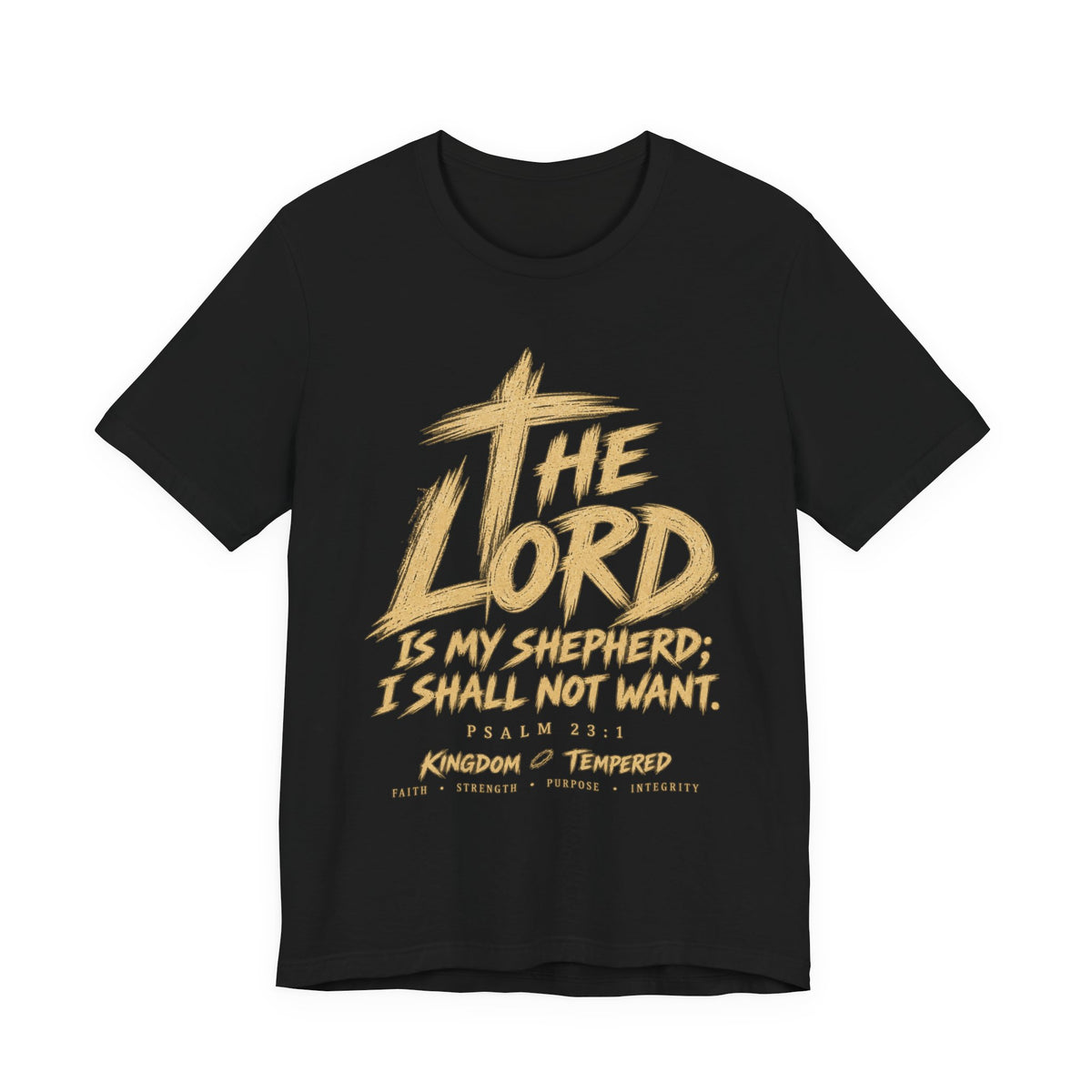 The Lord Is My Shepherd T-Shirt — Psalm 23 Faith Tee