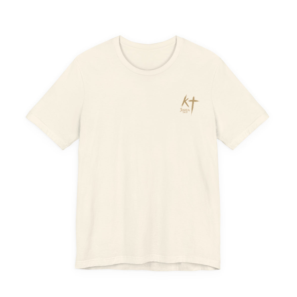 Christian Faith T-Shirt — “As For Me and My House” Family Scripture Tee