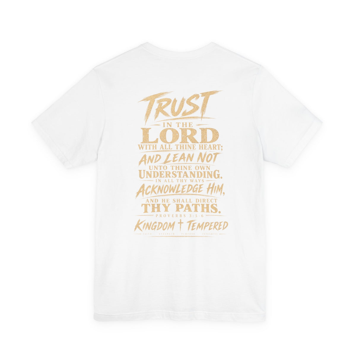 Faith T‑Shirt — "Trust in the Lord" Scripture Tee