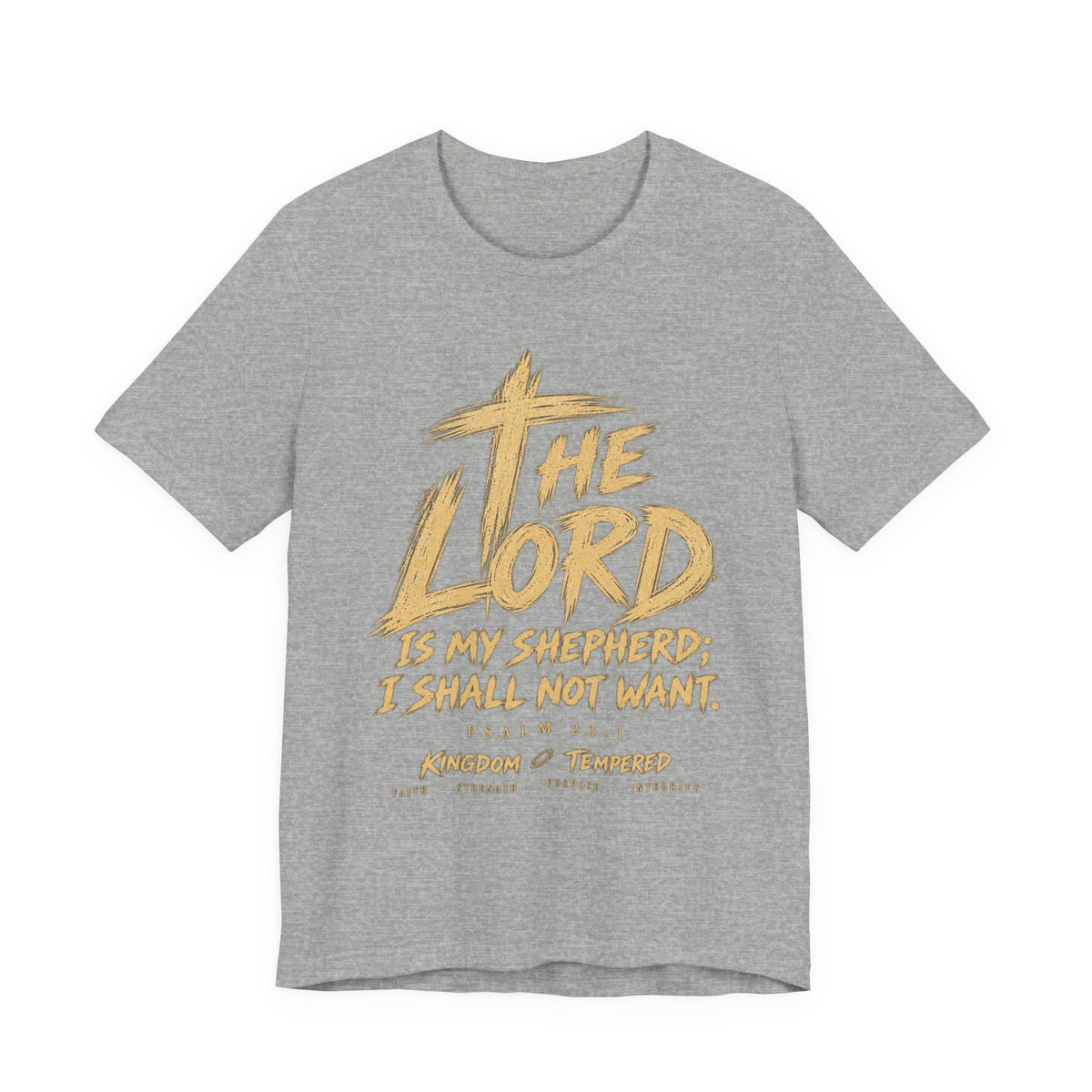 The Lord Is My Shepherd T-Shirt — Psalm 23 Faith Tee