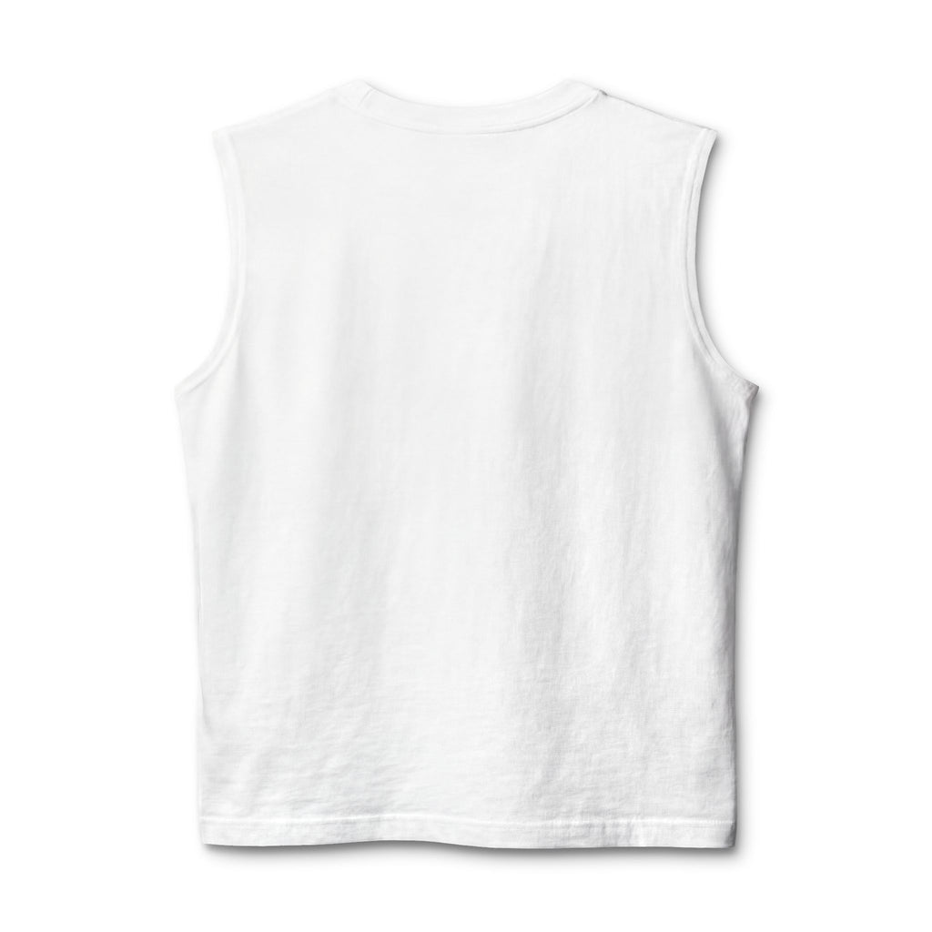 Flesh and Blood Graphic Muscle Tank — Vintage Metal Concert Poster Design