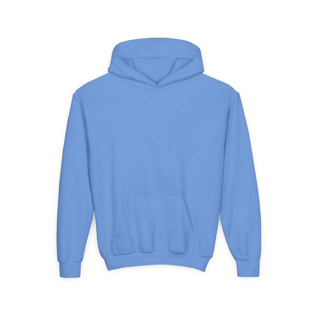 Youth Hoodie — "My Cup Overflows with Blessings" Pastel Christian Psalm 23:5 Design