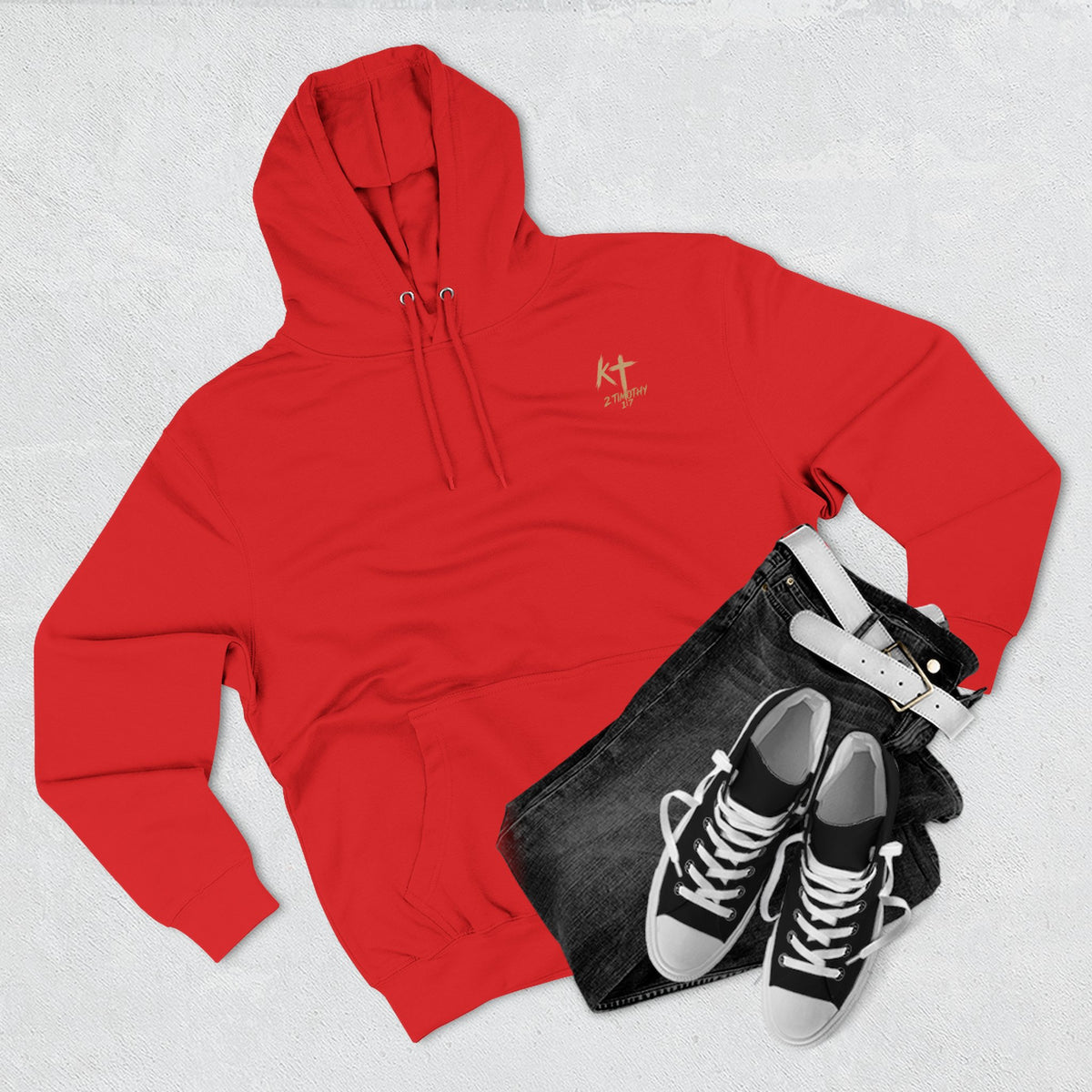 Power, Love & Sound Mind Hoodie – Christian Faith Verse Fleece Hoodie