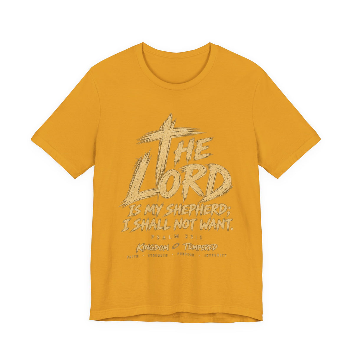 The Lord Is My Shepherd T-Shirt — Psalm 23 Faith Tee