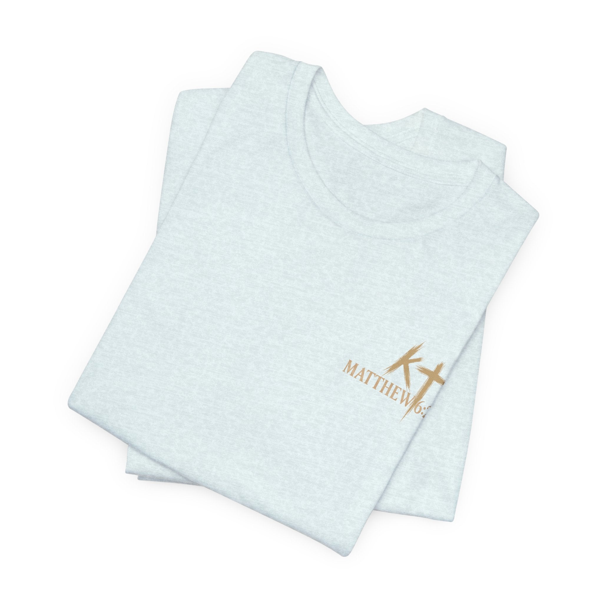 Kingdom & Tempted Christian Tee — Matthew 6:26 Inspirational T‑Shirt