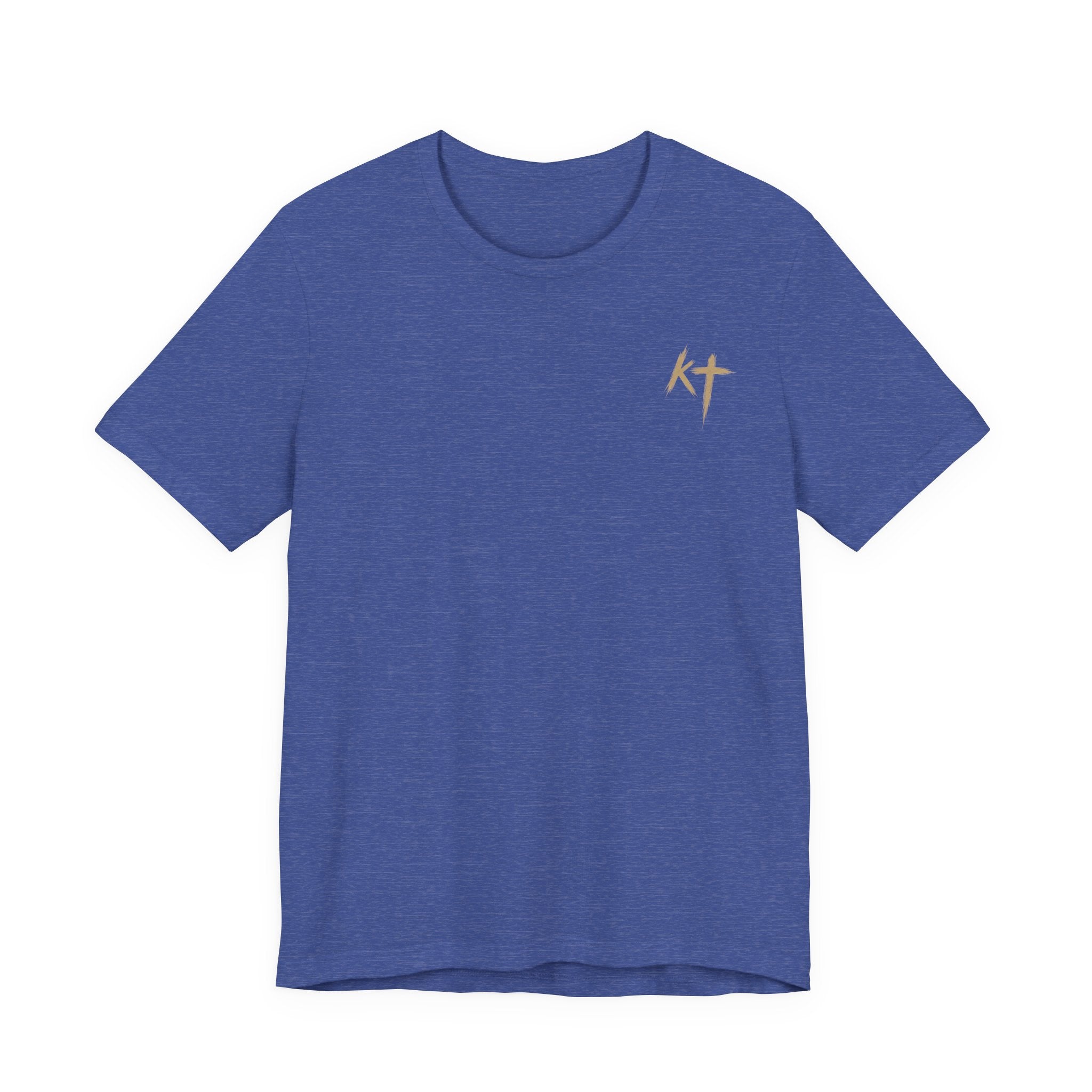 Christian Wings Cross T‑Shirt — 'They That Wait Upon the Lord' Inspirational Tee