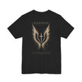 Christian Wings Cross T‑Shirt — 'They That Wait Upon the Lord' Inspirational Tee