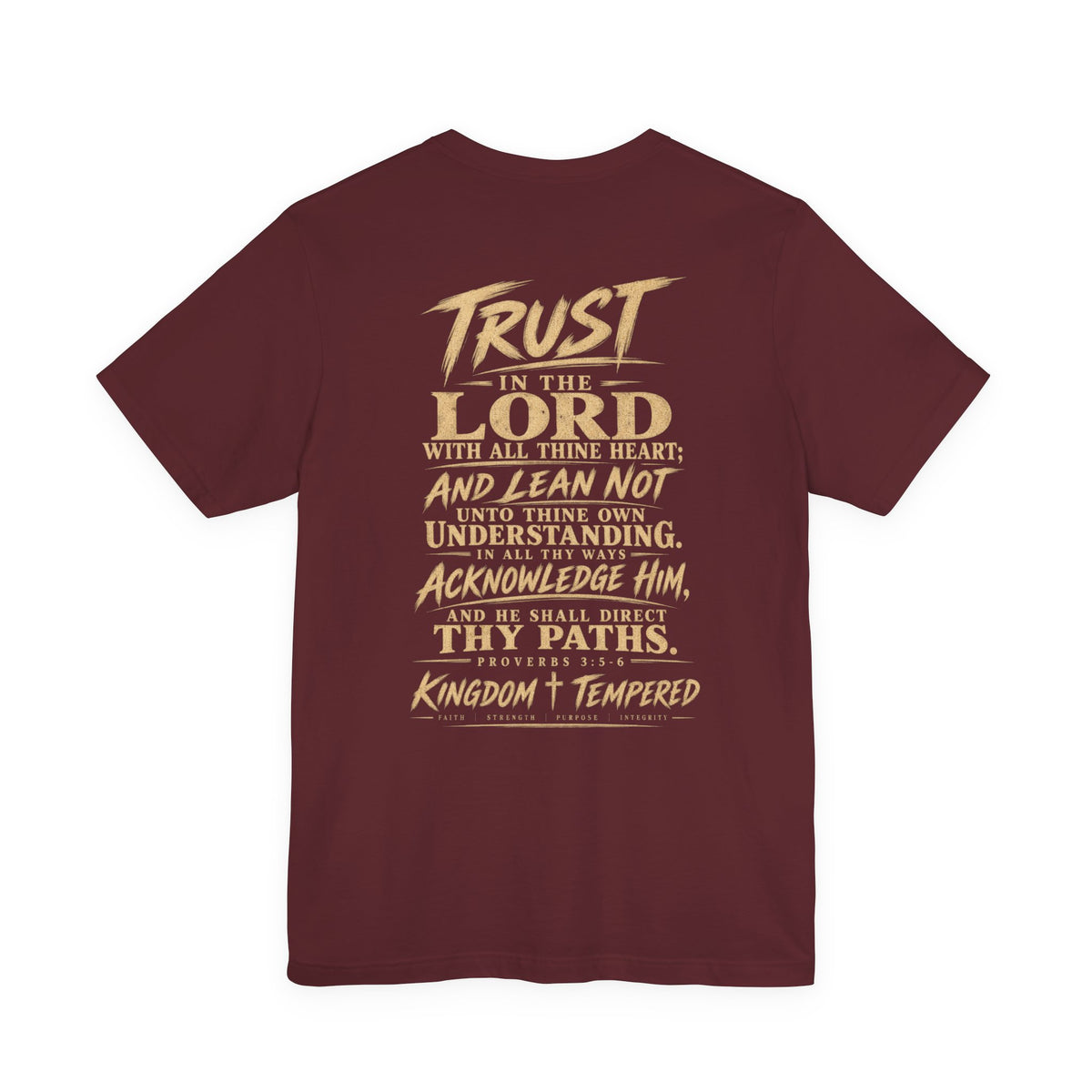 Faith T‑Shirt — "Trust in the Lord" Scripture Tee